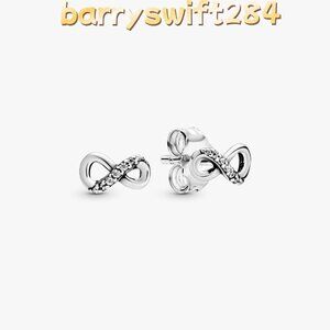 Pandora Sparkling Infinity Stud Earrings
